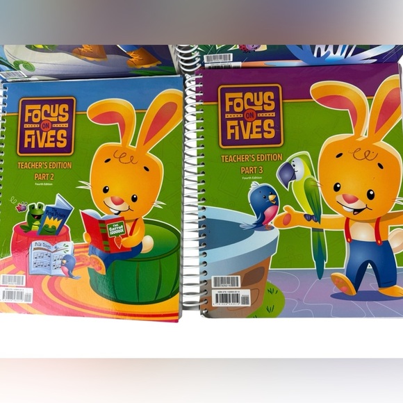 Focus on Fives K5 Teacher Edition, 4th ed.     Visuals Homeschool Flip Chart. - Picture 3 of 10